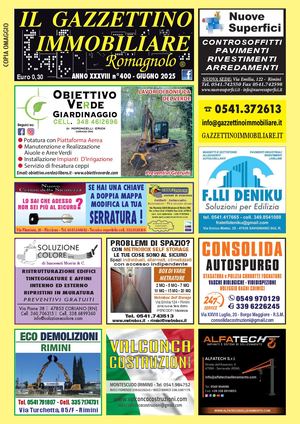 Il Gazzettino Immobiliare Romagnolo - Mese Giugno 2025