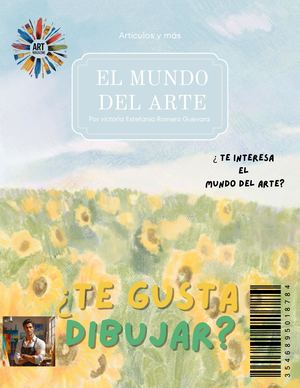 Portada De Cuaderno Digital De Fitness Salud En Azul Cielo Amarillo Claro Estilo Arte Escénico