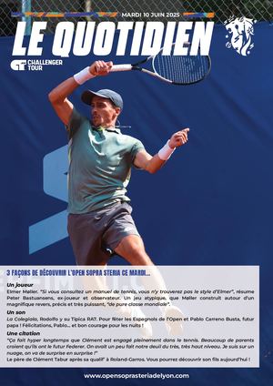 Quotidien Mardi 10 juin