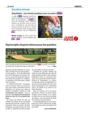 Panorama de la presse 10 06 2025