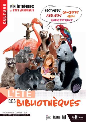 Plaquette L'été des Bibliothèques 2025