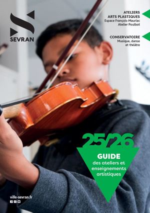 Guide enseignements artistiques 2025 2026