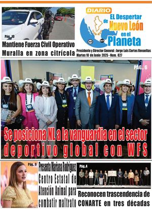 Periodico Nuevo Leon 10 Junio