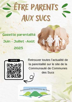 Gazette "Etre Parents aux Sucs" N°2