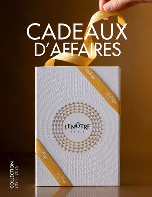 Catalogue Cadeaux d'affaires Lenôtre 2024-2025