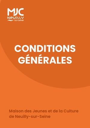 Conditions Générales