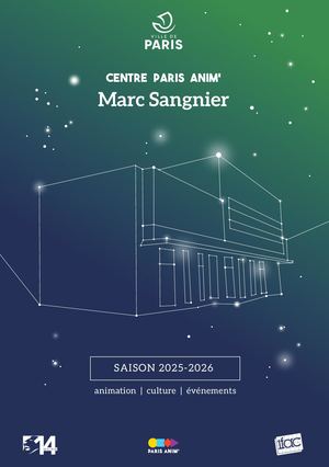 Brochure Centre Paris Anim' Marc Sangnier 2025-2026