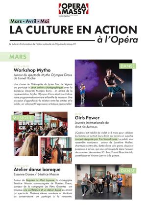 Newsletter Culture - Mars Avril Mai 25