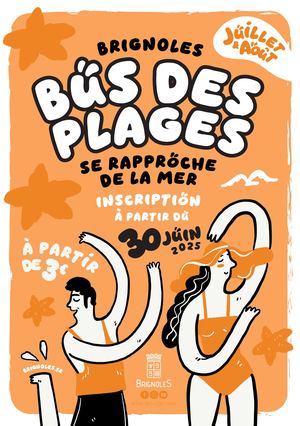Flyer Bus des Plages 2025