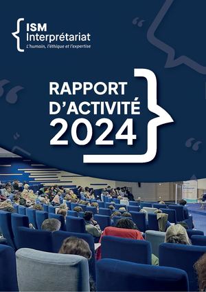ISM Interprétariat Rapport d'activité 2024