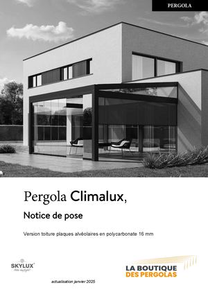 Notice CLIMALUX La Boutique Des Pergolas