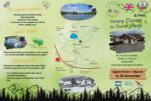 Flyers Camping en Anglais