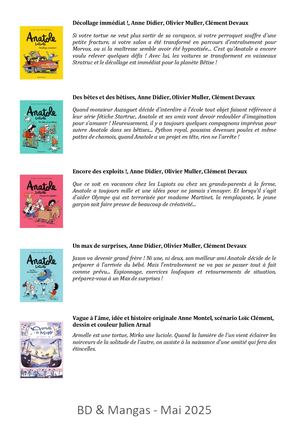 BD & Mangas - Mai 2025