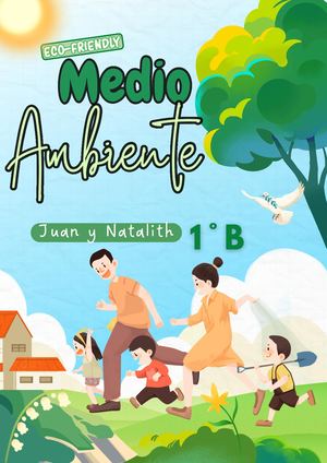 Cartel Póster Medio Ambiente Sustentable Moderno Verde