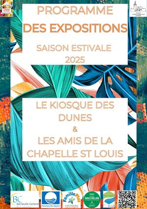 Programme expositions saison estivale 2025