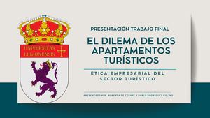 El Dilema De Los Apartamentos Turísticos