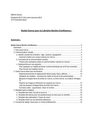 Dossier Guide Canva