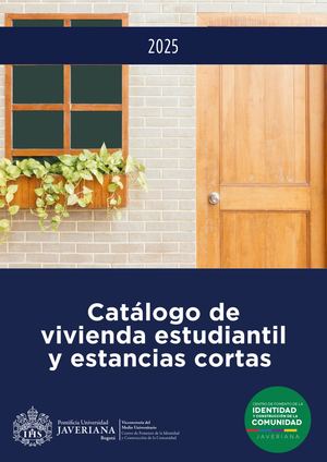 Catálogo Vivienda Universitaria 2025