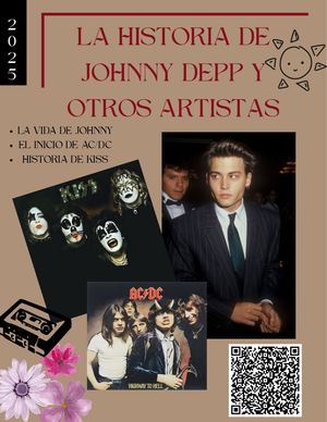La Historia de Johnny depp y otros famosos