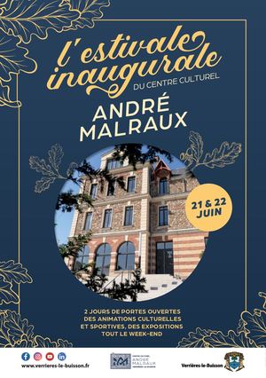 Estivale inaugurale du Centre Culturel André Malraux - Programme