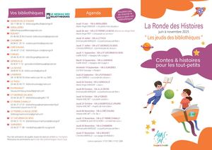Depliant La Ronde Des Histoires Juin à Dec 2025