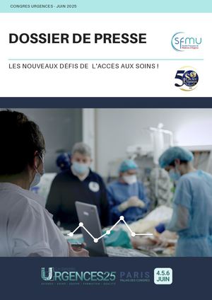 Dossier de presse SFMU SUdF - Congrès Urgences 2025