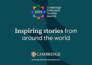 2025 Cambridge Dedicated Teacher Awards Winners eBook