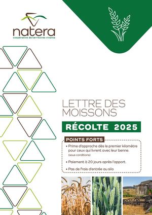 Natera Lettre Des Moisson 2025