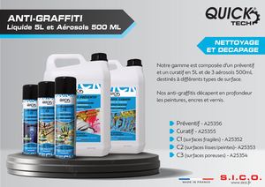 Affiche Anti Graffiti QUICK TECH