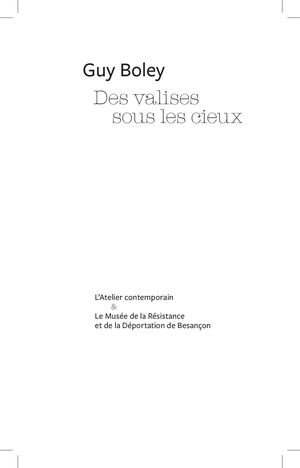 Des Valises Sous Les Cieux