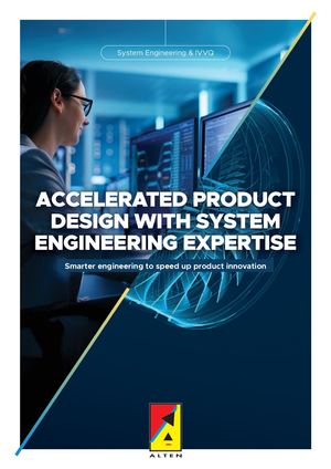 ACCELERATED PRODUCT DESIGN WITH SYSTEM ENGINEERING EXPERTISE