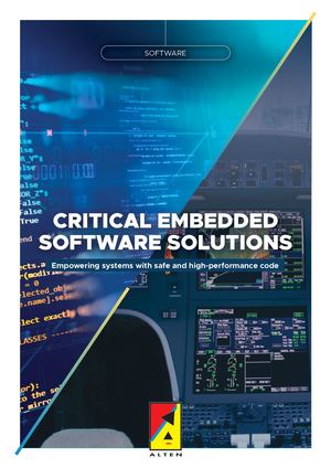 CRITICAL EMBEDDED SOFTWARE SOLUTIONS