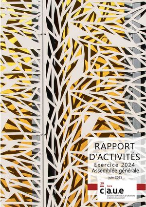 Rapport Activités CAUE Jura Exercice 2024