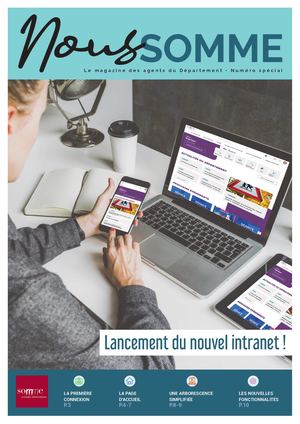 Magazine Nous Somme - Numéro spécial "Lancement du nouvel intranet"