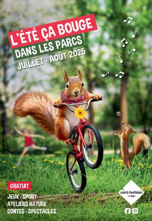 Programme Ça bouge dans les parcs 2025
