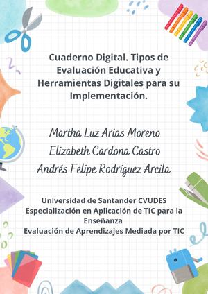 Cuaderno Digital Tipos De Evaluación Educativa Y Herramientas Digitales Para Su Implementación (2)