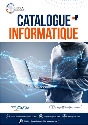 Catalogue Gssa Informatique F
