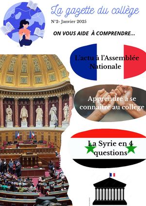 Copie De Copie De Copie De La Gazette Du College N 3 (1) (1)