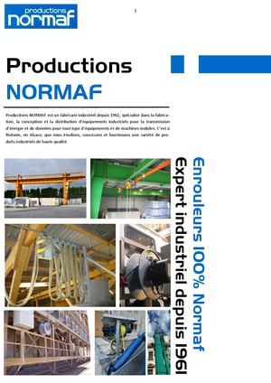 Enrouleur PRODUCTIONS NORMAF