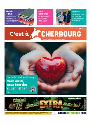 C'est à Cherbourg du 11 juin 2025