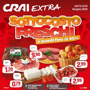 Volantino Crai Codè Extra San Francesco dal 12 al 25 giugno