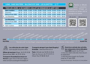 Navettes gratuites Villard