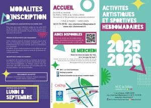 Activités artistiques et sportives 2025 2026