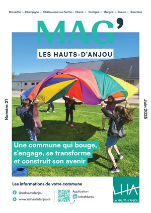 Mag' 21 - bulletin municipal des Hauts-d'Anjou