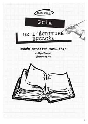 Textes engagés des 4èmes