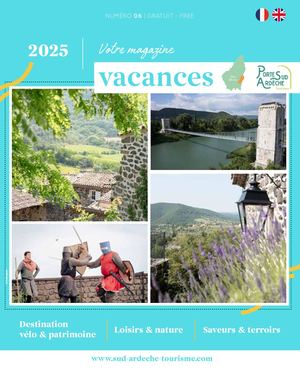 Magazine vacances Porte Sud ARdeche - 2024