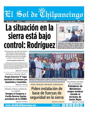 El Sol De Chilpancingo 12 Junio 2025 Compressed