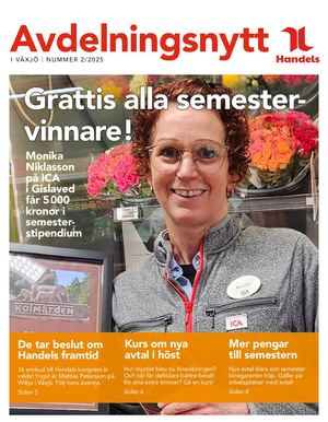Avdelningsnytt i Växjö nr 2 2025