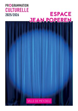 Espace Jean Poperen - Programmation culturelle 2025/2026