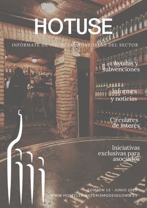 Revista HOTUSE - N. 13 Junio 2025
